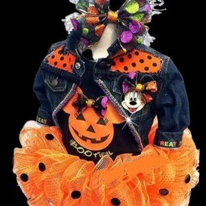Minnie Mouse Halloween Outfit/ Pageant Casual Wear/ OOC/Halloween Wear